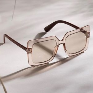 NWOT square frame sunglasses